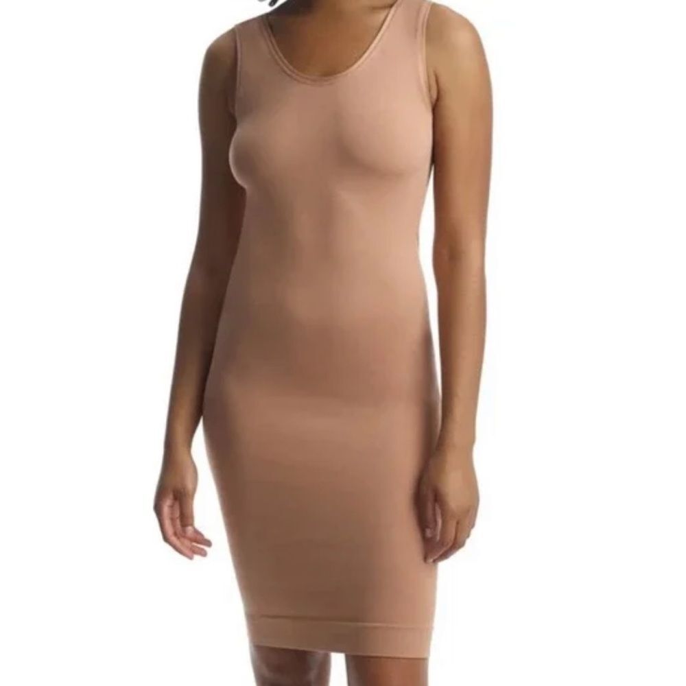 New commando shape wear tank top dress nude tan